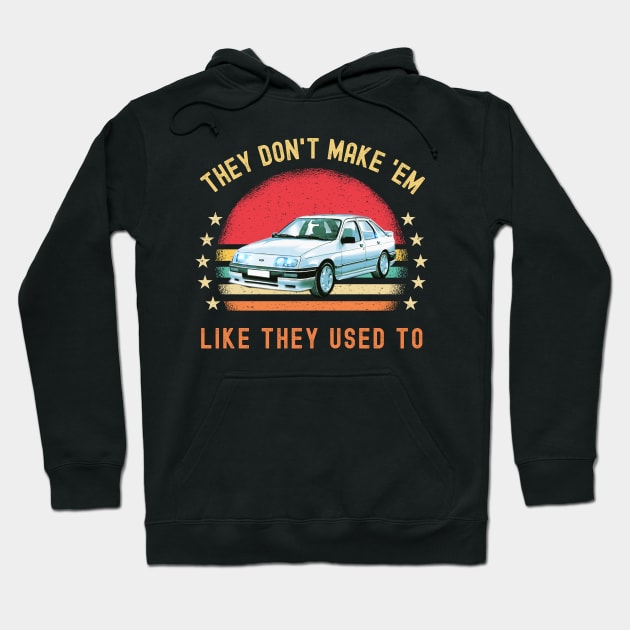 Retro 80s Vintage Car Hoodie by Xtian Dela ✅